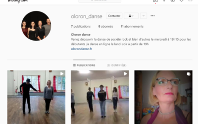 Un compte Instagram pour Oloron Danse